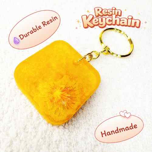 Resin Luxury Keychain