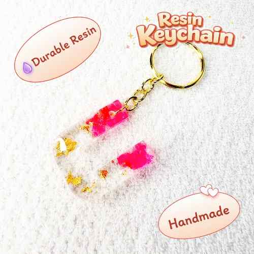 Resin Luxury Keychain