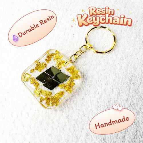 Resin Luxury Keychain