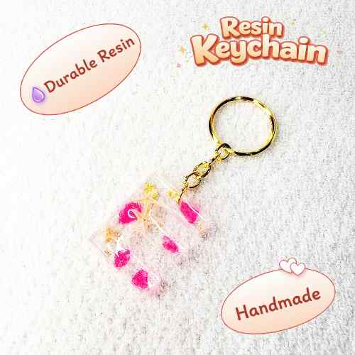 Resin Luxury Keychain