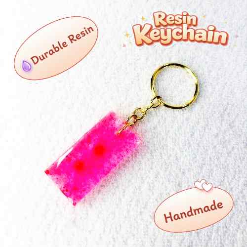 Resin Luxury Keychain