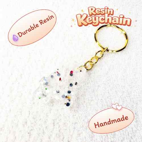 Resin Luxury Keychain