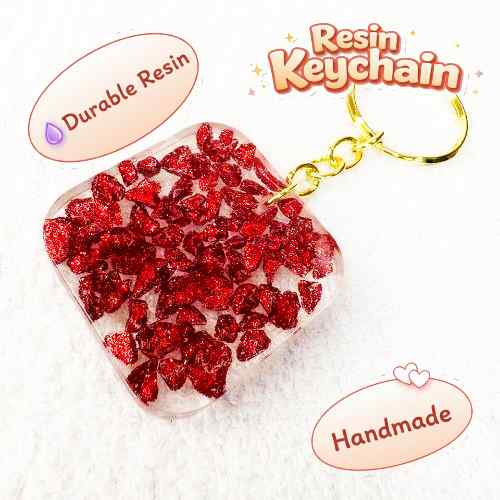 Resin Luxury Keychain