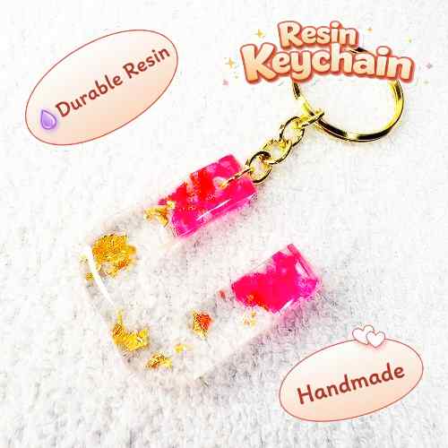 Resin Luxury Keychain