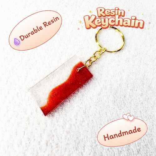 Resin Luxury Keychain