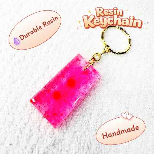 Resin Luxury Keychain