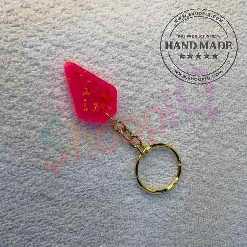 Resin Luxury Keychain