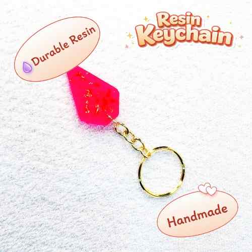 Resin Luxury Keychain