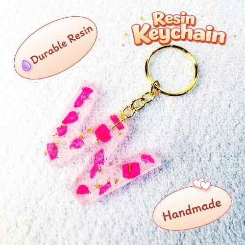 Resin Luxury Keychain