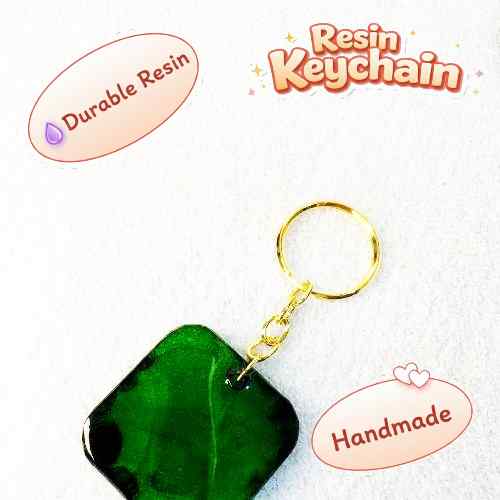 Resin Luxury Keychain