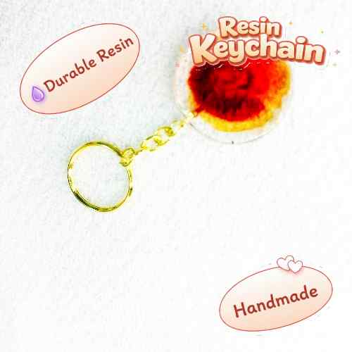 Resin Luxury Keychain