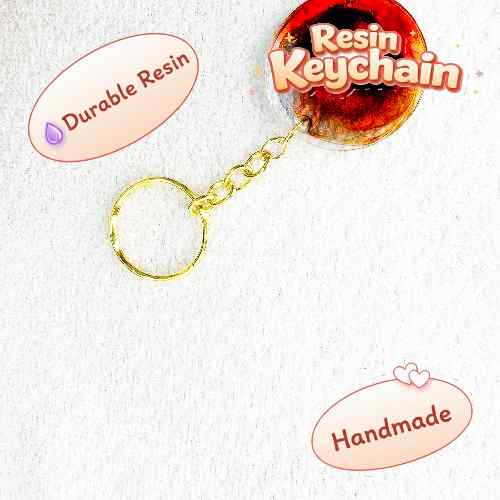 Resin Luxury Keychain
