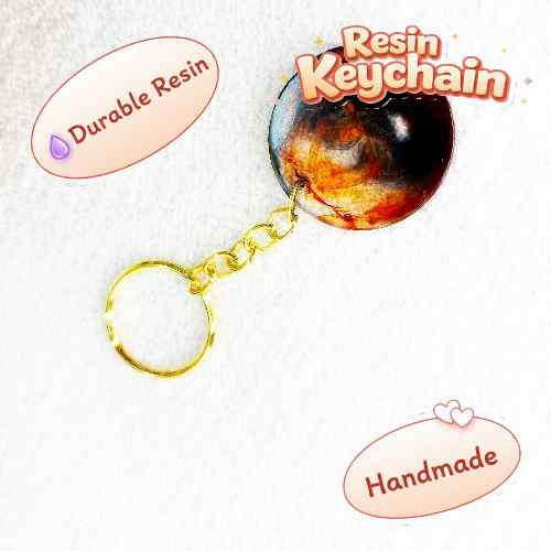 Resin Luxury Keychain