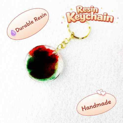 Resin Luxury Keychain