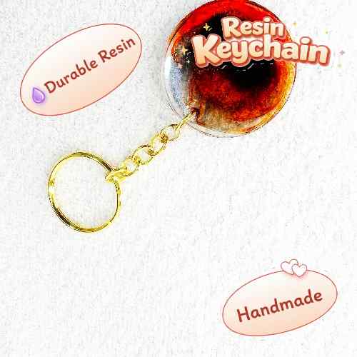 Resin Luxury Keychain