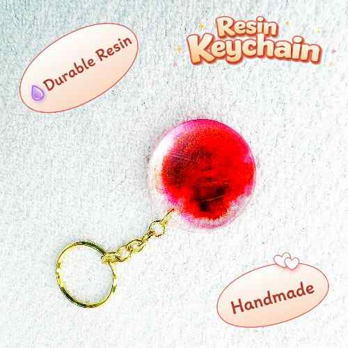 Resin Luxury Keychain