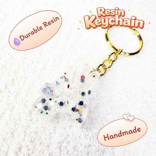 Resin Luxury Keychain