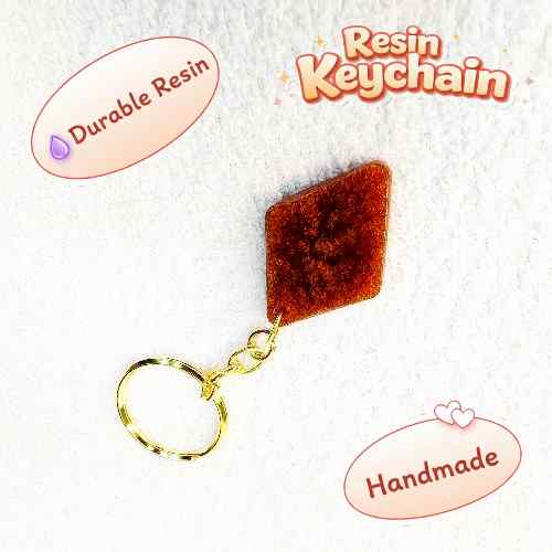 Resin Luxury Keychain