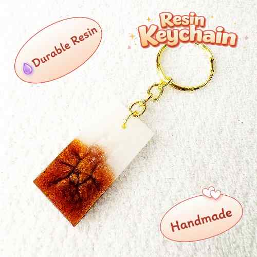 Resin Luxury Keychain