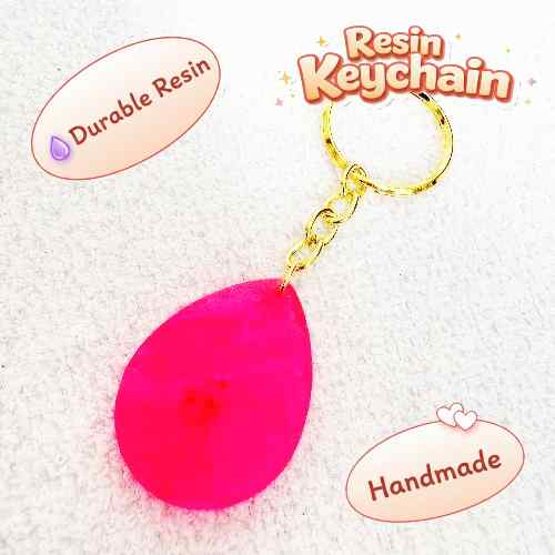 Resin Luxury Keychain