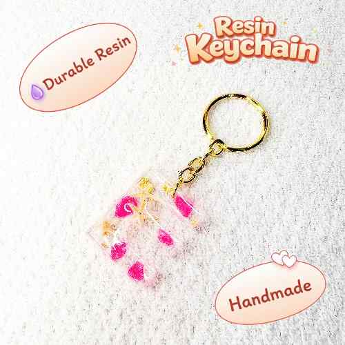 Resin Luxury Keychain