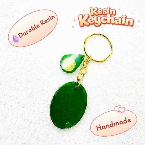 Resin Luxury Keychain