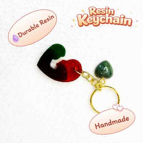 Resin Luxury Keychain