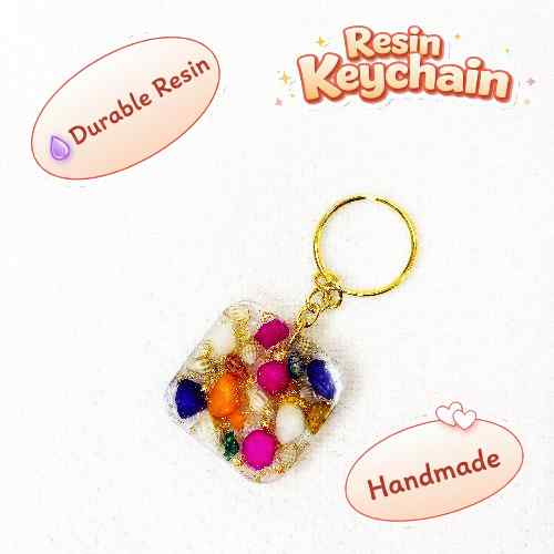 Resin Luxury Keychain
