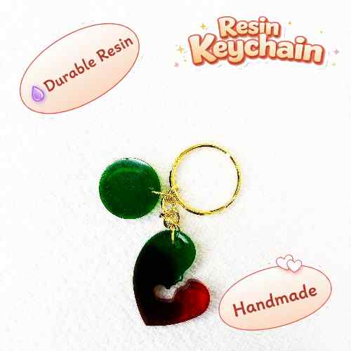 Resin Luxury Keychain
