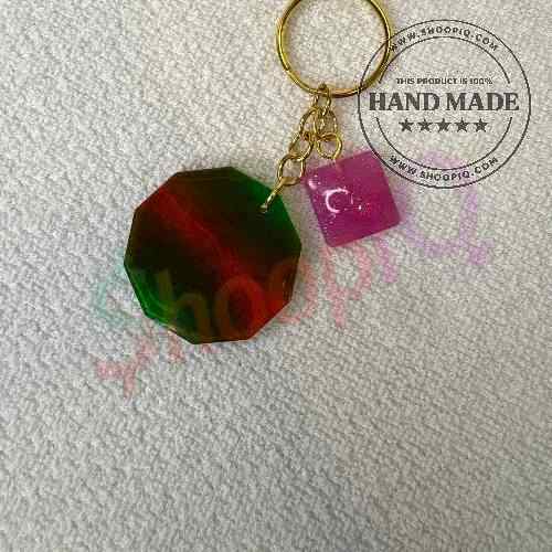Resin Luxury Keychain