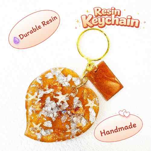 Resin Luxury Keychain