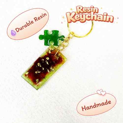 Resin Luxury Keychain