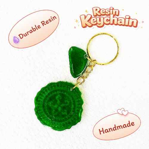 Resin Luxury Keychain
