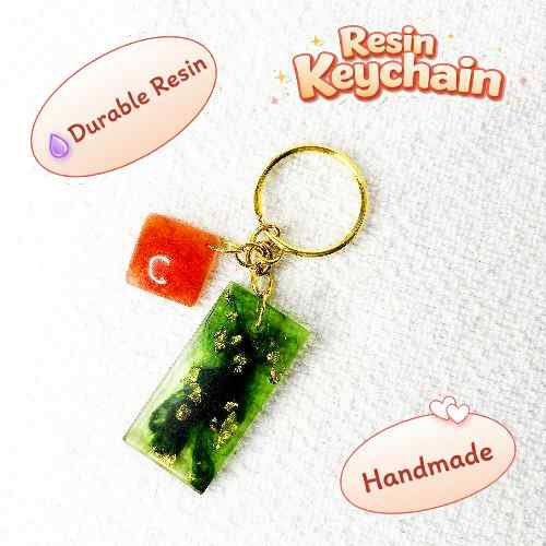 Resin Luxury Keychain
