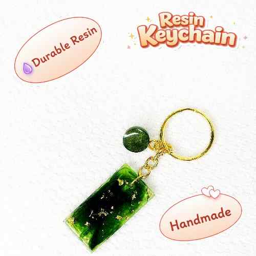 Resin Luxury Keychain