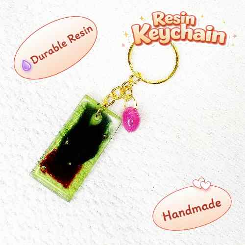Resin Luxury Keychain