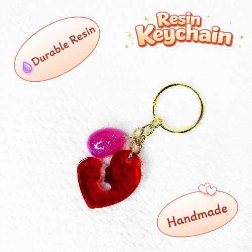 Resin Luxury Keychain