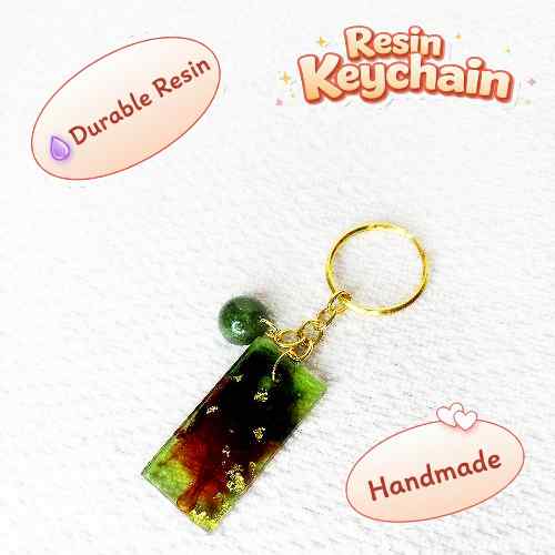 Resin Luxury Keychain