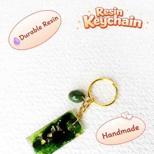 Resin Luxury Keychain