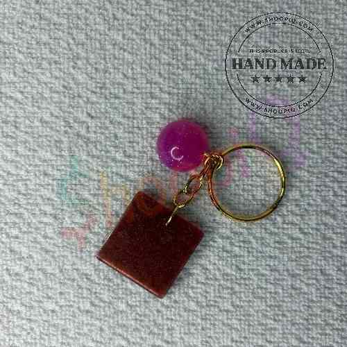 Resin Luxury Keychain