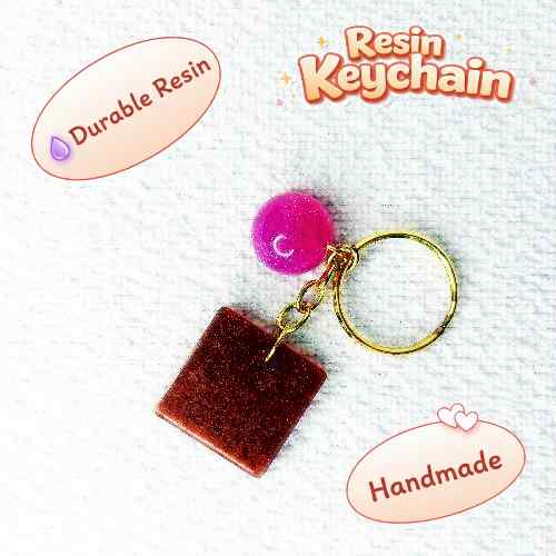 Resin Luxury Keychain
