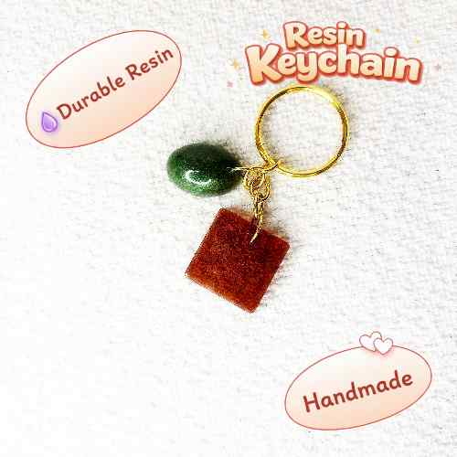 Resin Luxury Keychain
