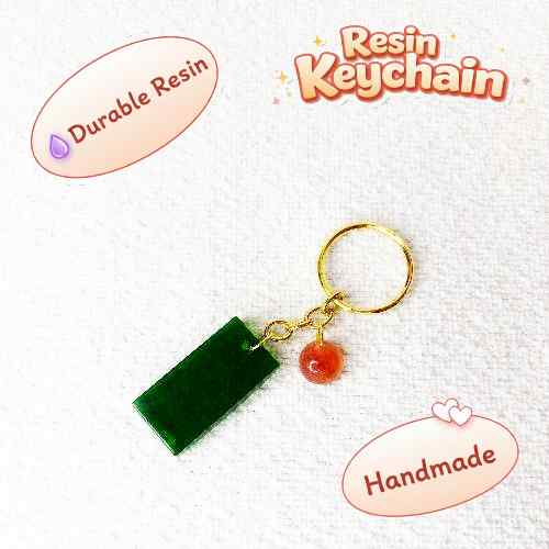 Resin Luxury Keychain