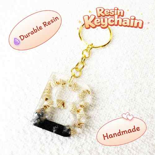 Resin Luxury Keychain