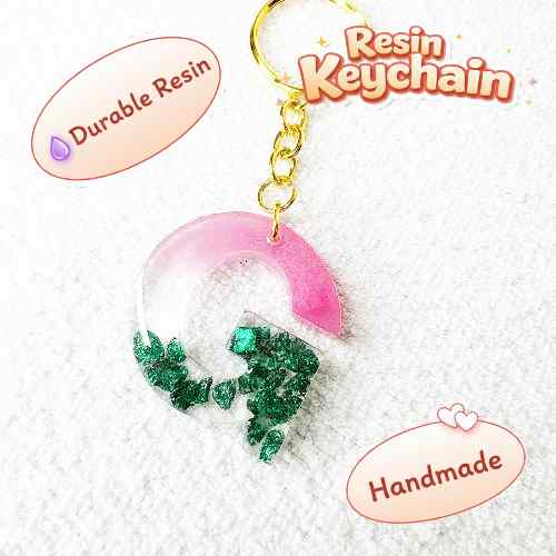 Resin Luxury Keychain