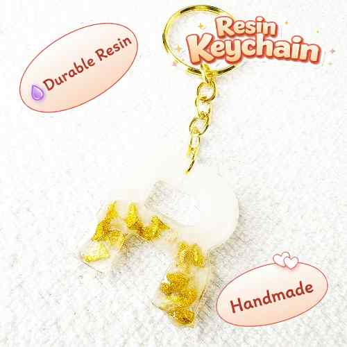 Resin Luxury Keychain