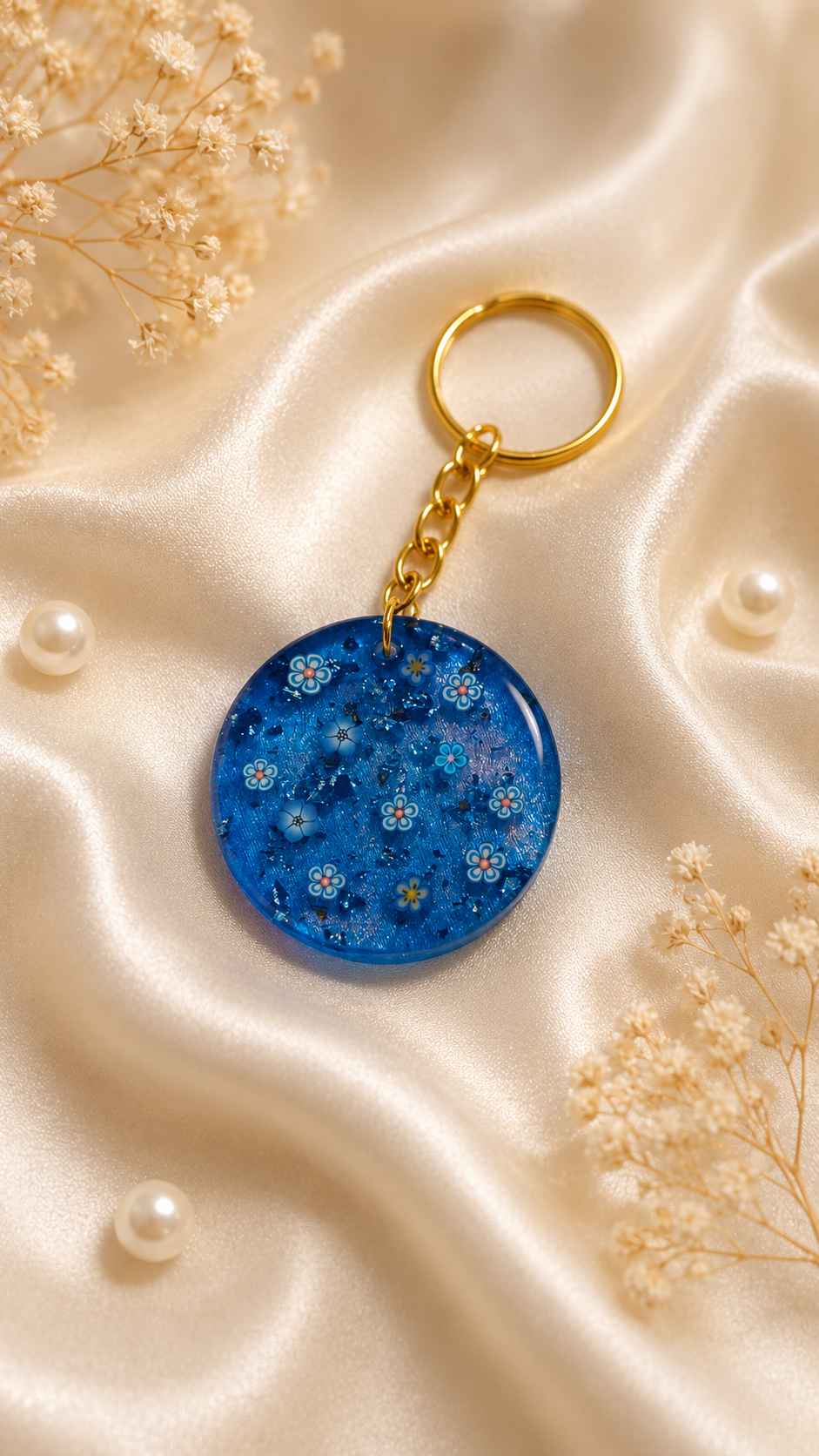 Resin Luxury Keychain