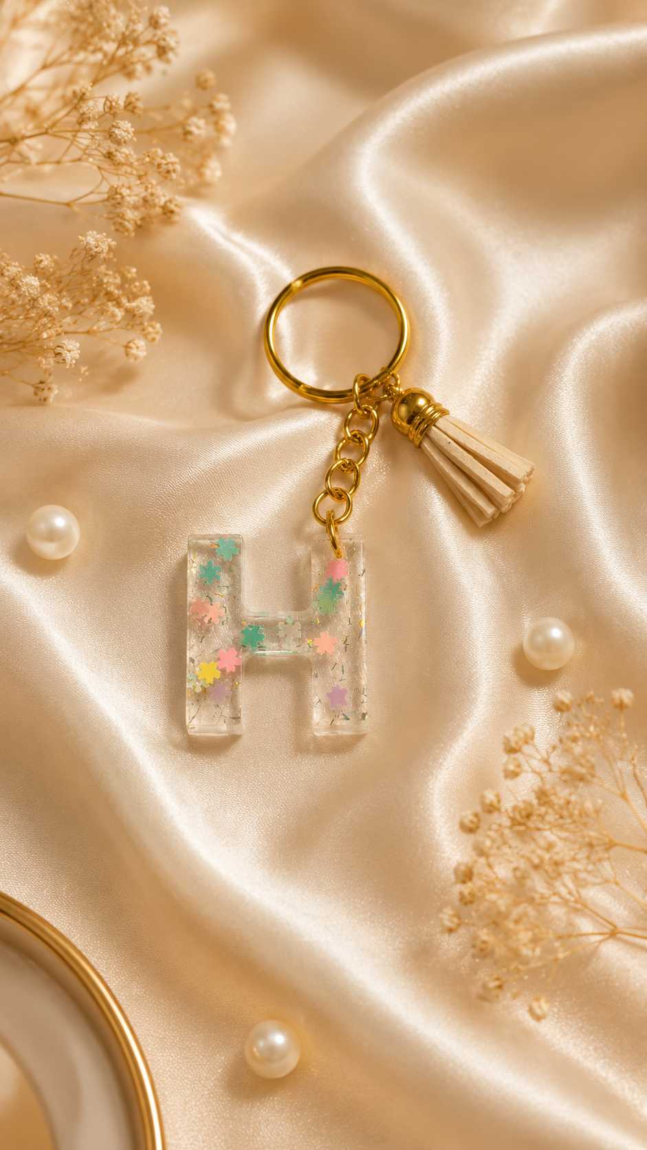 Resin Luxury Keychain
