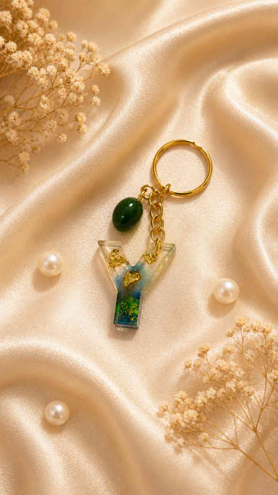 Resin Luxury Keychain