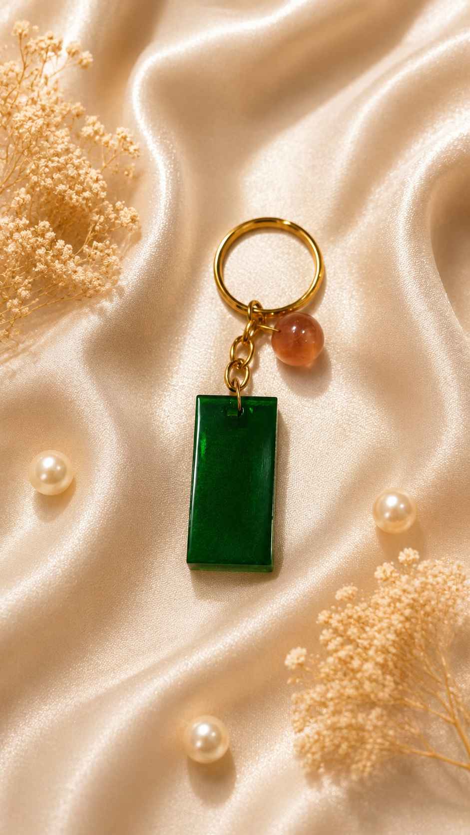 Resin Luxury Keychain
